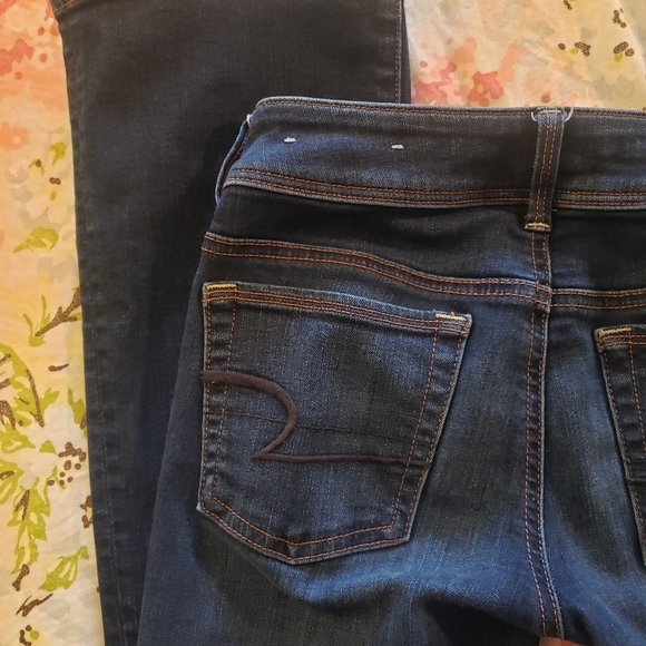 00 Short Super Stretch Kick Boot American Eagle Jean - Picture 7 of 9